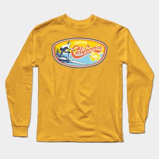 Surfing California Waves riders Long Sleeve T-Shirt